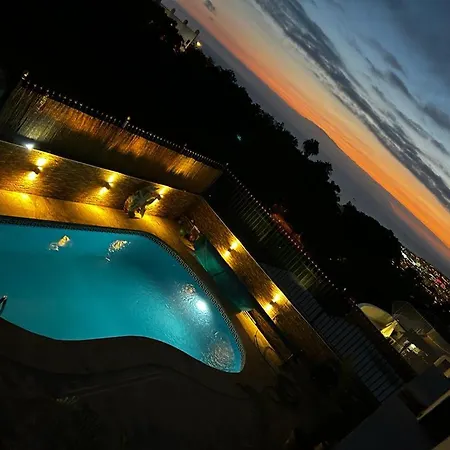 Natali ,luxury 3-levels Large On Tenerife, Ocean View, Private Poo L& Barbecue Area Costa Adeje